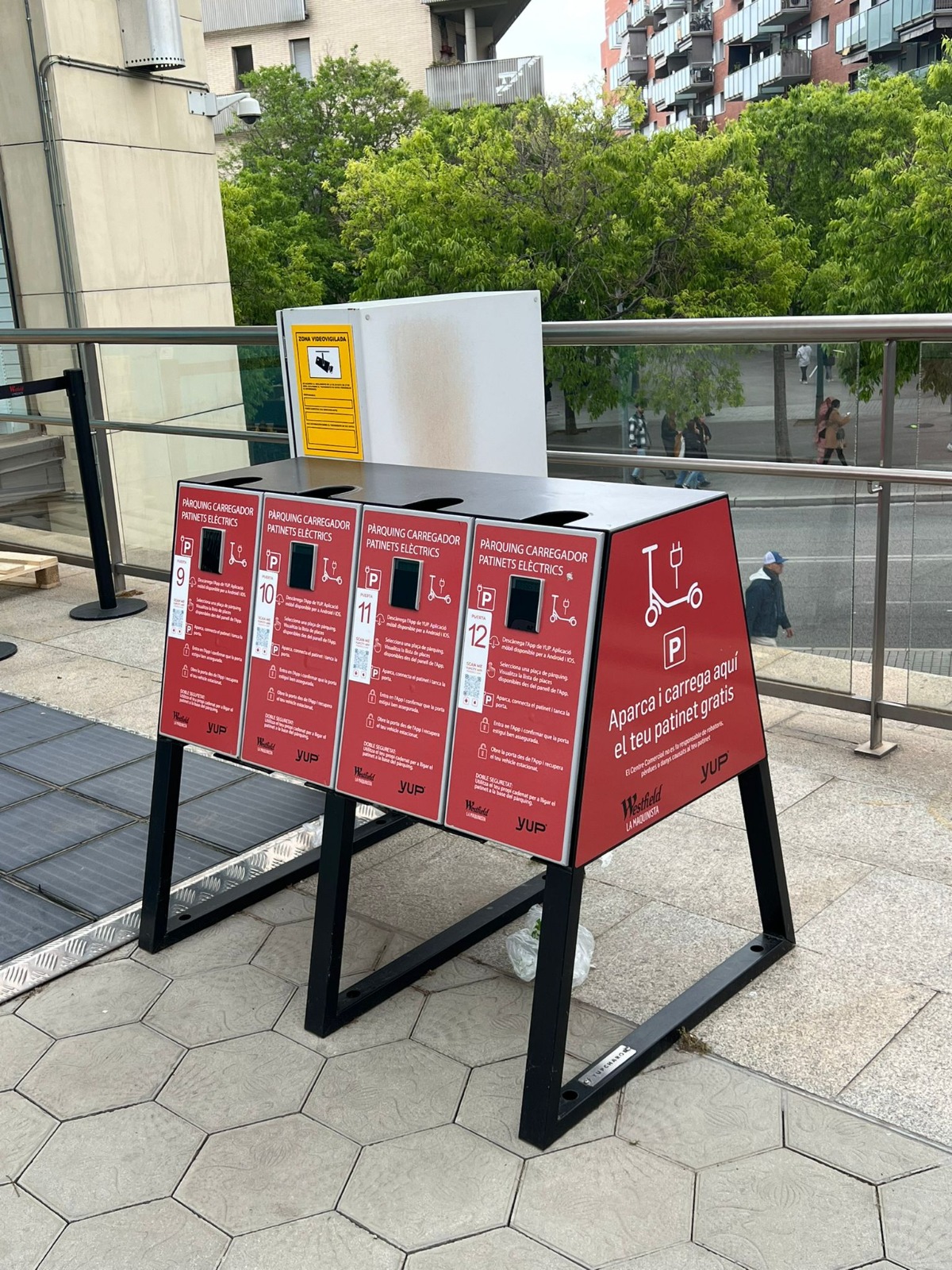 Installation réelle - Projet Power Spot