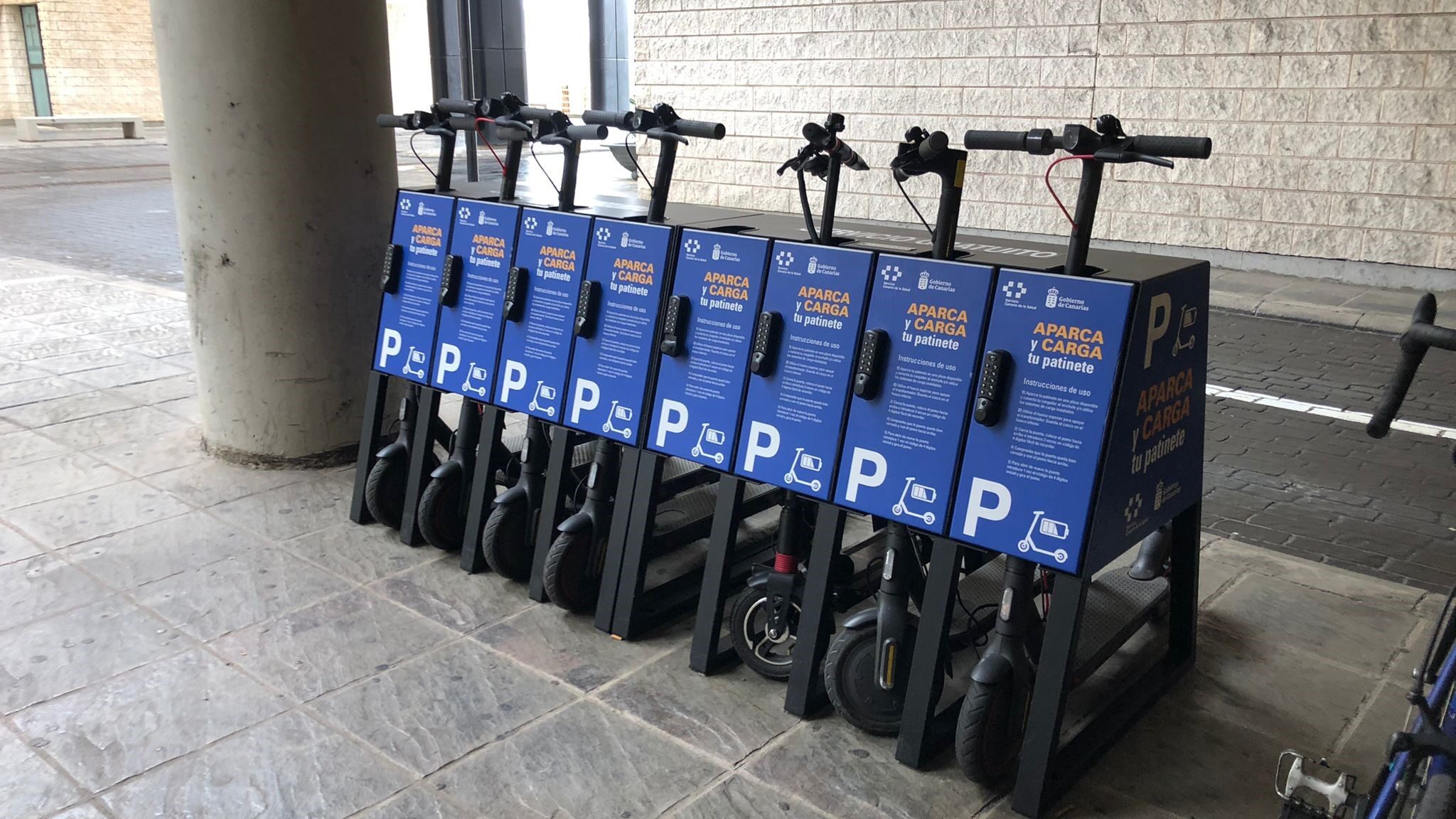 Station TRAP - Stationnement sécurisé pour trottinettes électriques